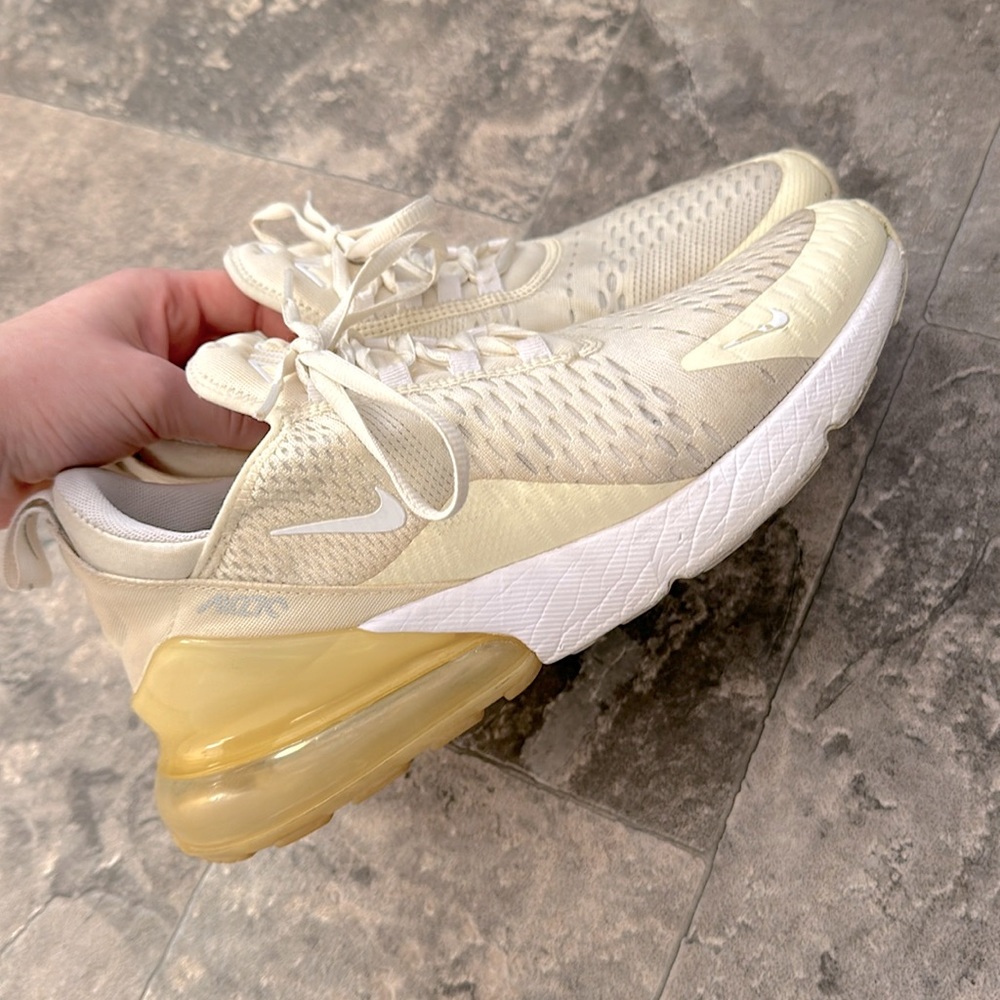 Yellow Nike Air Max 270